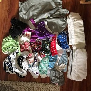 Cloth diaper lot barely used